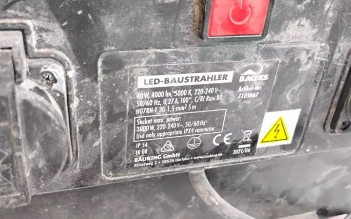 Прожектор LED Kanlux GRUN 10W черный 4000K 900lm, фото 5
