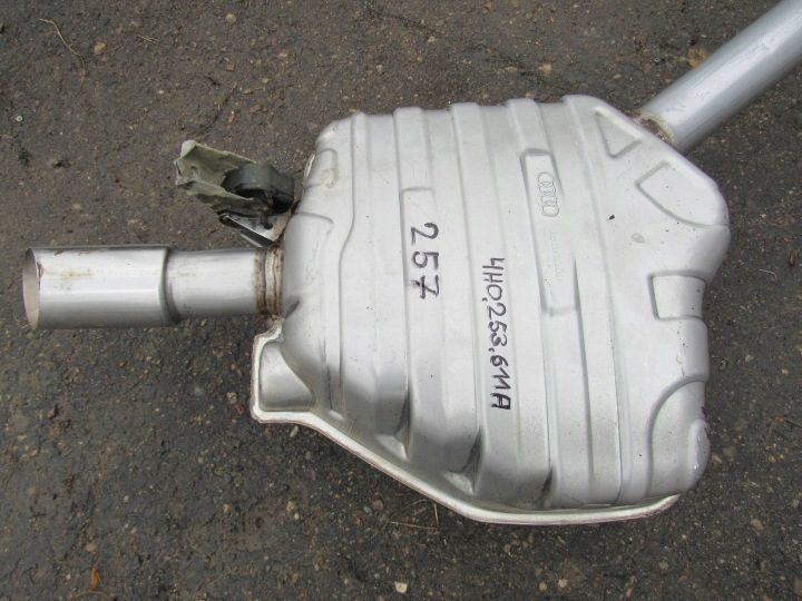 Глушители końcowe выхлопа Audi A8 S8 D4 4H 4.2 TDI 4H0253611A, фото 12