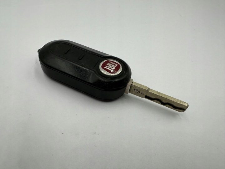 Ключ пульт выкидной Fiat 500 Bravo Doblo Delphi, фото 4