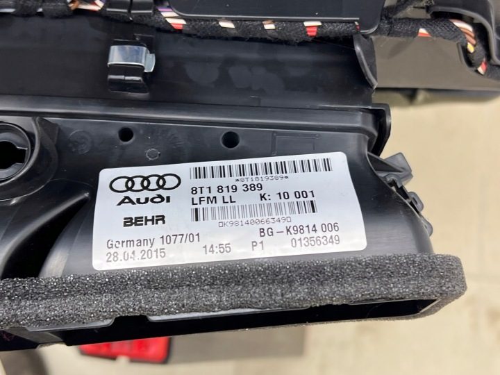 ОТОПИТЕЛЬ В СБОРЕ AUDI A4 B8 РЕСТАЙЛИНГ ЕВРОПА 8K182005AS, фото 6