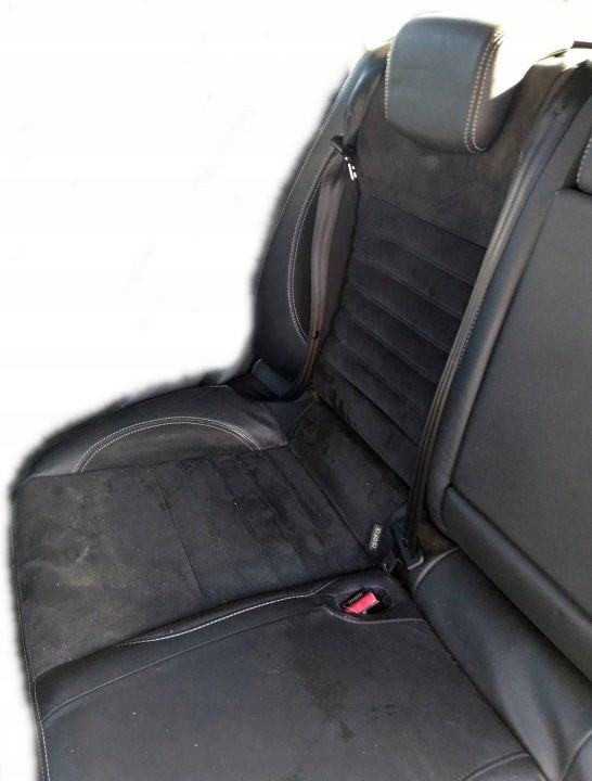 Renault Laguna III диван сиденье Drugiego Rzędu заднее универсал полукожа, фото 3