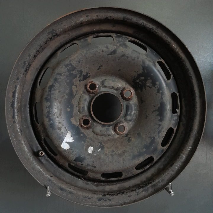 4× Штампованный диск KFZ 5.5" x 14" 4x108 ET 37,5, фото 3
