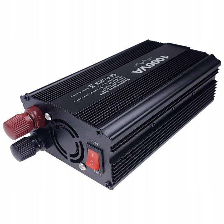Преобразователь автомобильный инвертор напряжения DC/AC 12V 230V 800W | SinMod, фото 4
