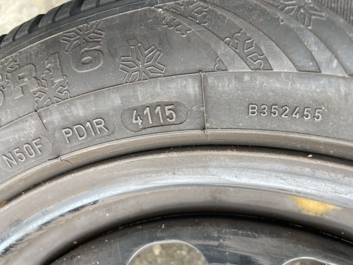 КОЛЕСА ЗИМА VW GOLF VII TOURAN CADDY 6x61 ET48 5x112 + 205/55/16 7 мм +КОЛПАКИ, фото 10