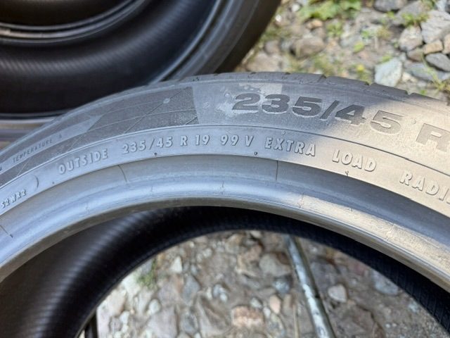 4× Шина летняя Continental SportContact 5 235/45R19 99 Y защита диска, усилитель (XL) MO - Mercedes-Benz, фото 9