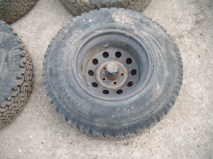 4× Штампованный диск Jeep OE 8.0" x 15" 5x114.3 ET 40, фото 3