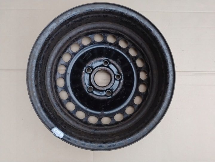 Штампованный диск VW PASSAT B5 / CADDY 6.0" x 15" 5x112 ET 45, фото 6