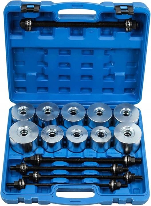 KW39 GEARMONSTER КОМПЛЕКТ ŚCIĄGACZY ПОДШИПНИКОВ И ВТУЛОК 27 шт., фото 1