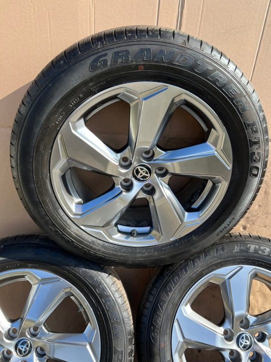 TOYOTA RAV4 V 5 КОЛЕСА ДИСКИ ЛИТЫЕ ДИСКИ ШИНЫ DUNLOP КОМПЛЕКТ, фото 8