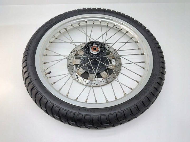 KAWASAKI KLE 500 02 г. КОЛЕСО ШИНА ПЕРЕДНЯЯ ДИСК, фото 7