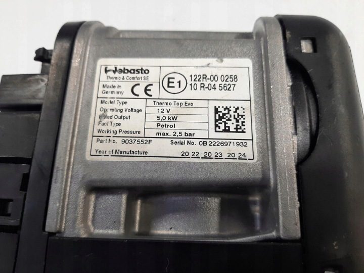 VW T5 T6 WEBASTO АВТОНОМНЫЙ ОТОПИТЕЛЬ 7T0819008B, фото 1