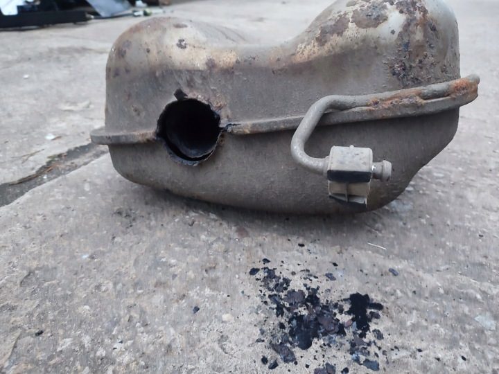 ГЛУШИТЕЛЬ ЗАДНИЙ VOLKSWAGEN 3C0120G, фото 5
