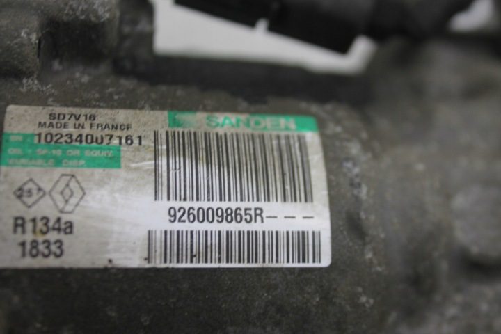 КОМПРЕССОР КОНДИЦИОНЕРА NISSAN QASHQAI I 1 J10 1.5 DCI 926009865R, фото 3