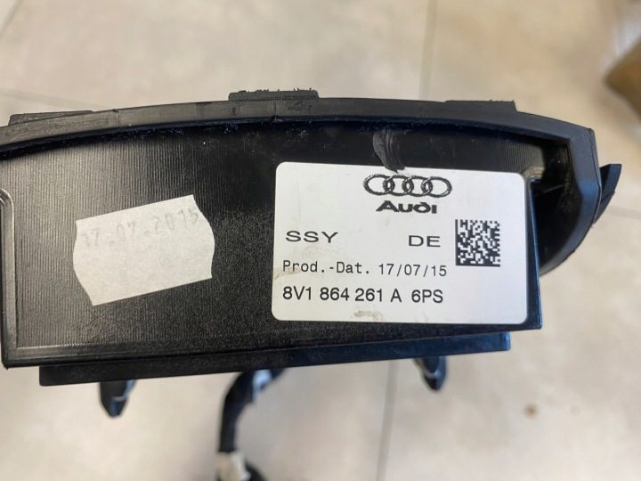 Audi A3 S3 8V 2015 элементы центрального тоннеля, фото 10