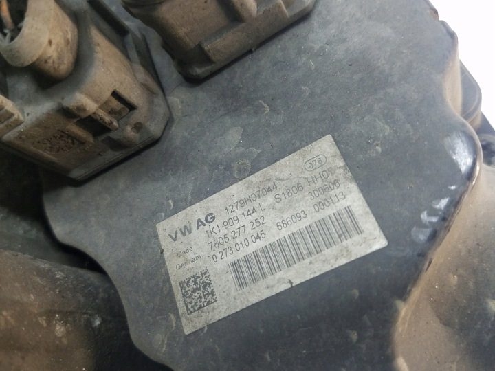 Рулевая рейка VW EOS 2.0 TFSI 1K1423051CG 1K1909144L европа, фото 7