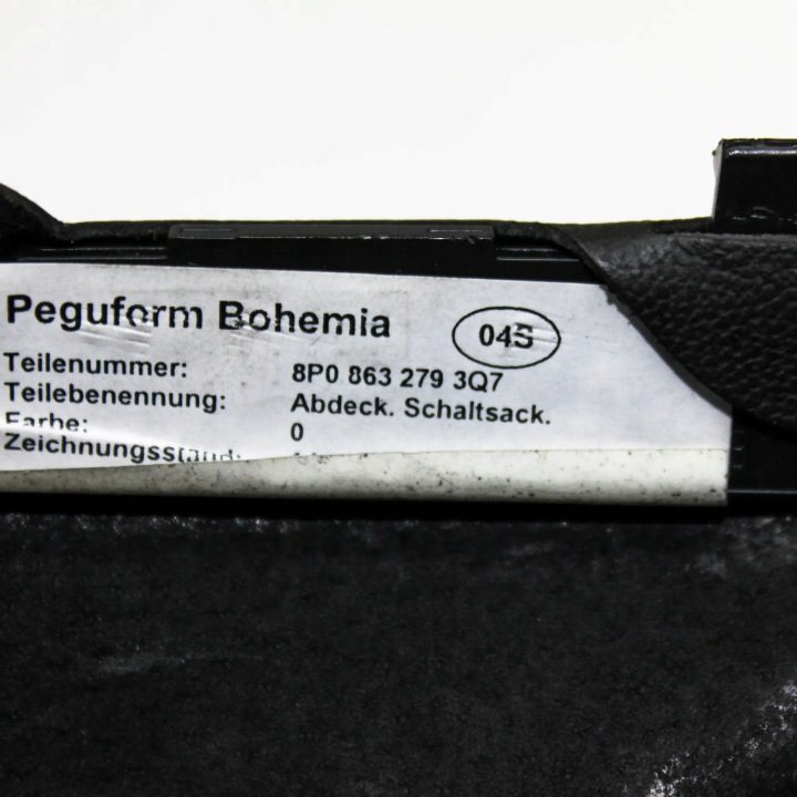 Audi A3 S3 8P ручка чехол переключения передач декор 8P0863279, фото 6