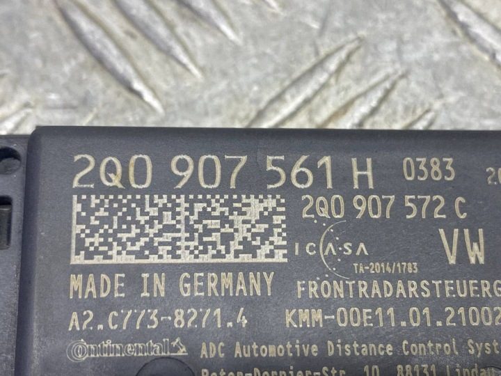 РАДАР ДАТЧИК DISTRONIC ACC SEAT ARONA 2Q0907561H 2Q0907572C, фото 3