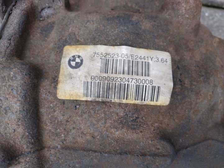 BMW X5 E70 06-13 3.0 ДИЗЕЛЬ MOSTY ЗАДНИЙ ДИФФЕРЕНЦИАЛ 7552523 3.64, фото 5