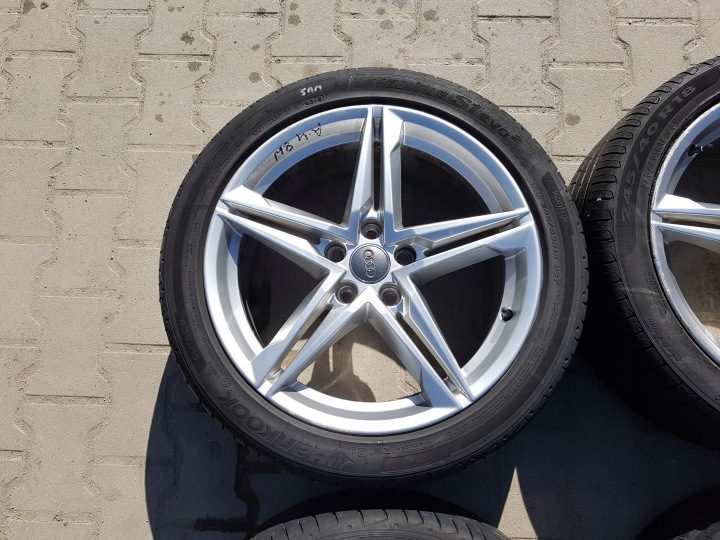 AUDI A4 B9 8W S-LINE Колеса диски 8.0Jx18 245/40R18 комплект, фото 2