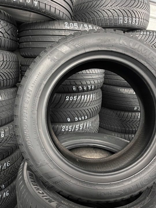 Шина всесезонная Kumho Solus HA31 205/55R16 91 H сцепление на снегу (3PMSF), фото 9