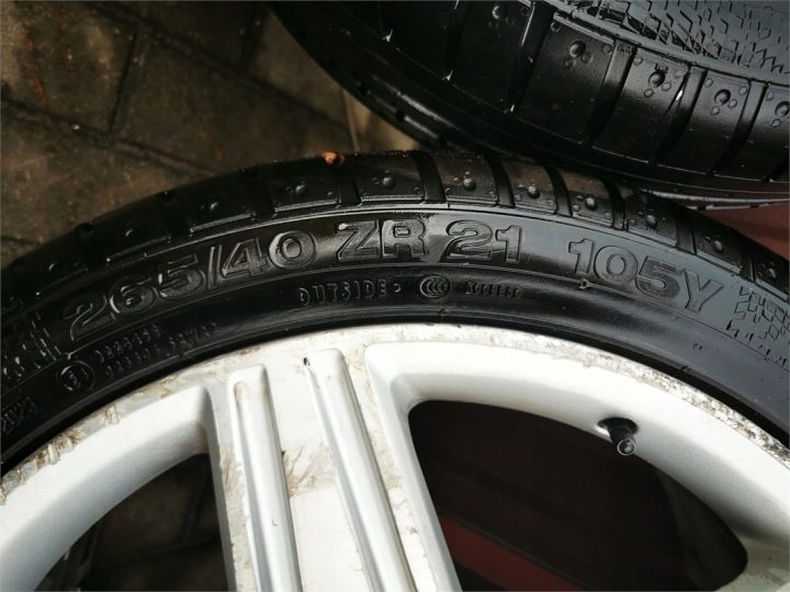 MERCEDES ML W164 W166 КОЛЕСА ДИСКИ AMG 9x21'' ET60 ШИНЫ ЛЕТО 7 мм 2023 г., фото 12