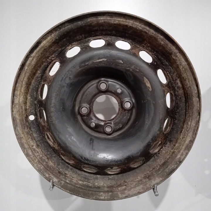 4× Штампованный диск Fiat OE Panda 5.0" x 14" 4x98 ET 35, фото 5