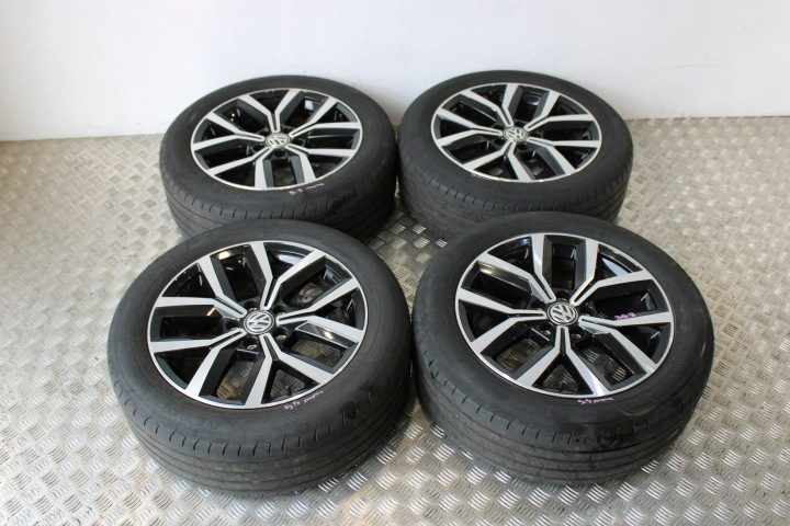 Колеса диски литые диски 215/55 R17 ET40 3G0601025F VW Passat B8 3G0 3G9, фото 1
