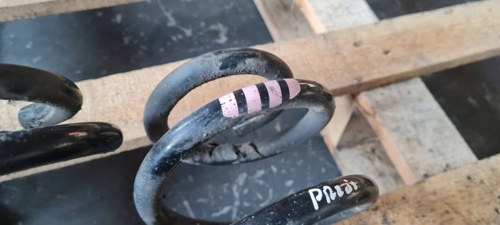 A6 C6 РЕСТАЙЛИНГ ПРУЖИНА ПЕРЕДНЯЯ S-LINE 2.0 TDI 4F0411105CD 2X, фото 14