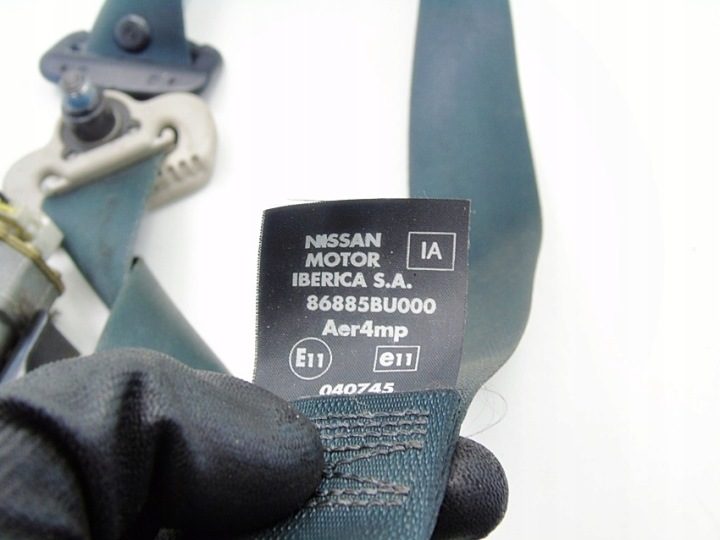 Ремень безопасности левый передний Nissan Almera Tino 2002, фото 4