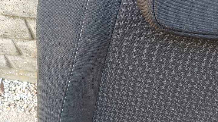 PEUGEOT 308 II T9 ХЭТЧБЕК СИДЕНЬЕ ДИВАН СПИНКА С БЕЛАЯ NITKĄ, фото 4
