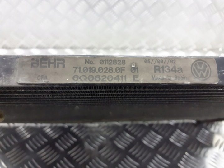 РАДИАТОР КОНДИЦИОНЕРА SKODA FABIA I 1.9 TDI 6Q6820411E, фото 2