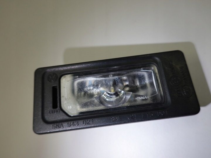 AUDI A6 C8 УНИВЕРСАЛ GOLF 7 CADDY T6 SKODA ФОНАРЬ ПОДСВЕТКА НОМЕРА LED OE, фото 5