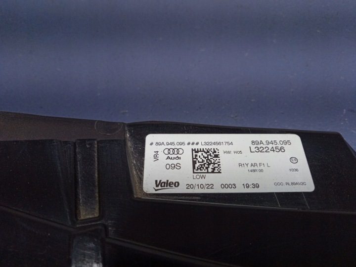 AUDI Q4 E-TRON SPORTBACK НАКЛАДКА ФОНАРЬ ЗАДНИЙ 89A945095, фото 6