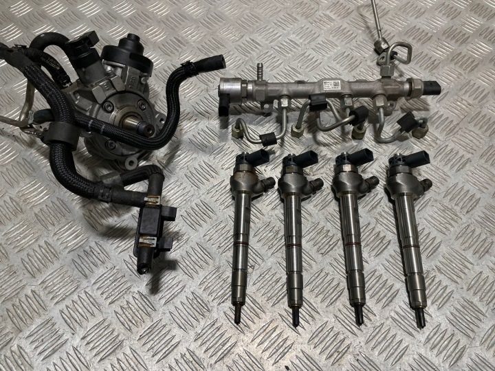 СИСТЕМА ТОПЛИВНАЯ ФОРСУНКИ НАСОС КОМПЛЕКТ VW AUDI SKODA SEAT 2.0 TDI, фото 1