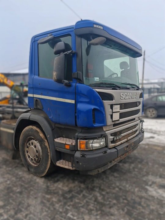 В СБОРЕ ДНЕВНАЯ КАБИНА + ДЕФЛЕКТОРЫ + КАПОТ SCANIA P410, фото 2