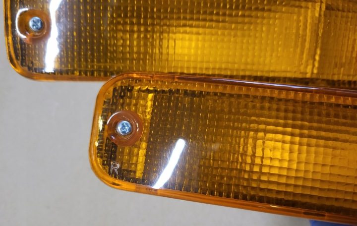 Поворотник в бампер правый левый передний Honda Civic IV 88-89r., фото 3