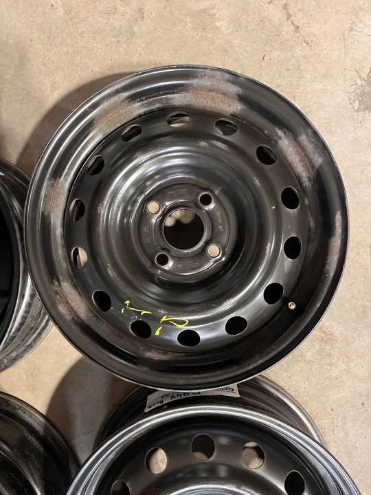 4× Штампованный диск Hyundai OE HYUNDAI i20 KIA RIO 6.0" x 15" 4x100 ET 52, фото 4