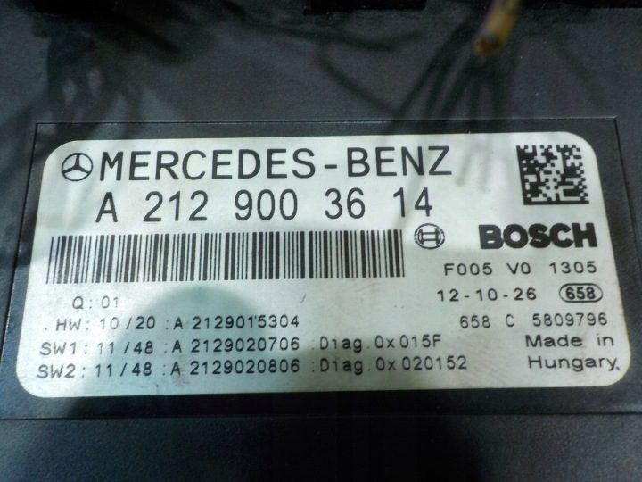 MERCEDES E W212 РЕСТАЙЛИНГ И 13 г. 2.2 CDI 4D блок предохранителей A2129003614, фото 5