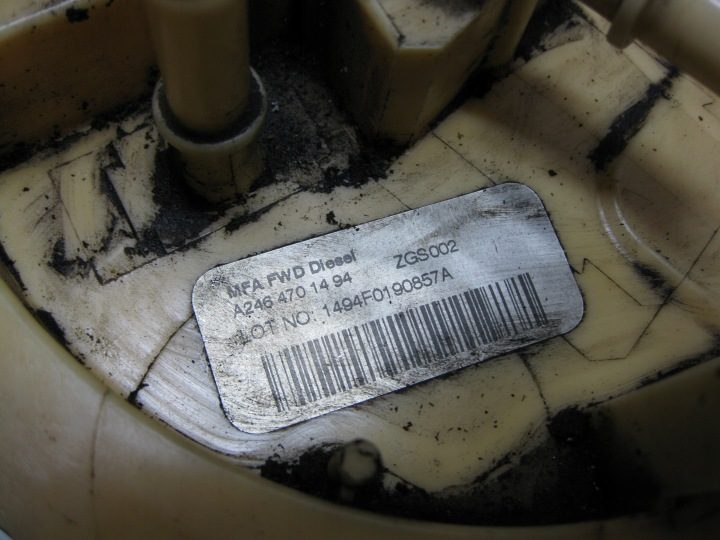 MERCEDES A КЛАСС W176 12-15r 1.5 CDI НАСОС ТОПЛИВА A2464701494, фото 3