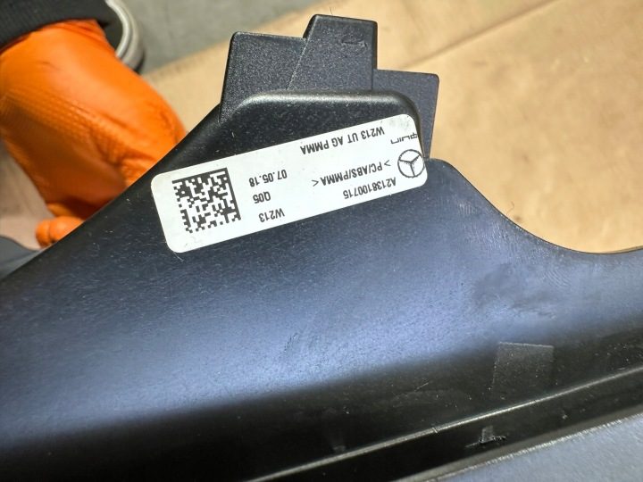 Рамка центрального тоннеля, центральная консоль Mercedes E класс W213 Л.С., фото 10