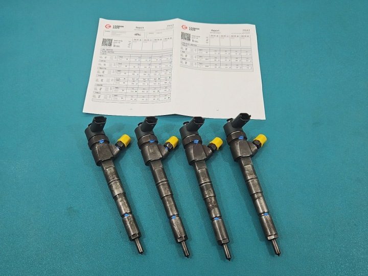 4X ПРОВЕРЕННАЯ ФОРСУНКА КОМПЛЕКТ OPEL VECTRA C 0445110159 1.9D, фото 1