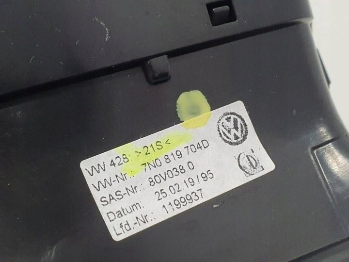 Volkswagen Sharan 7N 2019 Правый Дефлектор обдува боковой панели 7N0819704D, фото 5