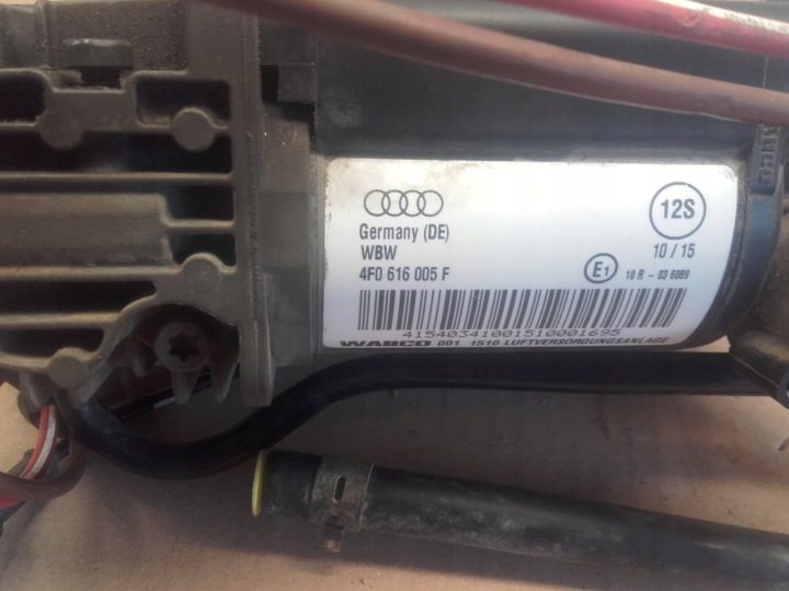 Компрессор Подвески WABCO Audi A6 C6 Audi A6 C6 Allroad 4F0, фото 3