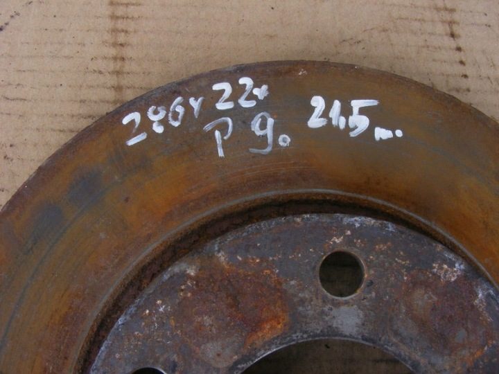 Диски тормозные вентилируемые GT-Parts передние 286 мм для BMW E36 E46, фото 2