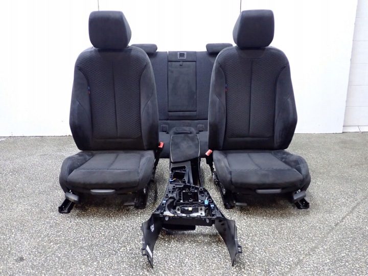 КОМПЛЕКТ СИДЕНИЙ ЕВРОПА ОРИГ. ПОЛУКОЖА АЛЬКАНТАРА M-ПАКЕТ BMW 2 F22 F23 17 г., фото 1