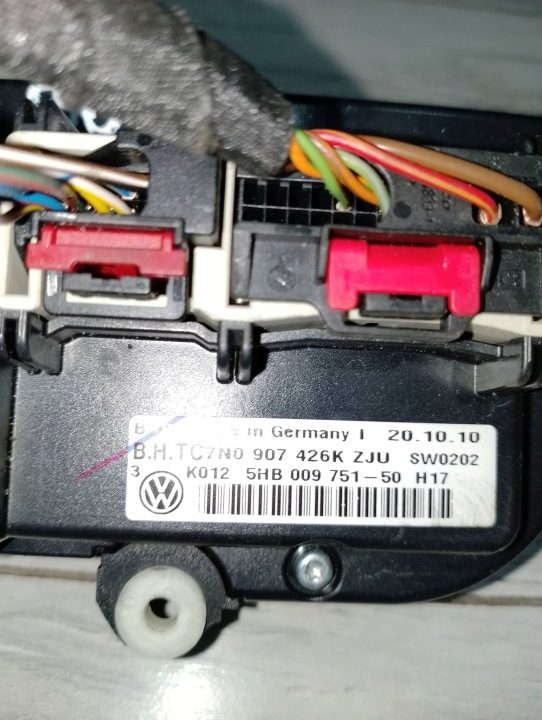 Переключатель кондиционера Volkswagen OE 5HB009751, фото 3