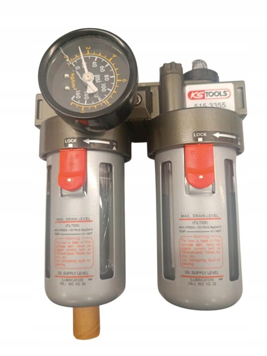Блок сервисный, technika sprężania воздуха KS Tools 515.3355, фото 2