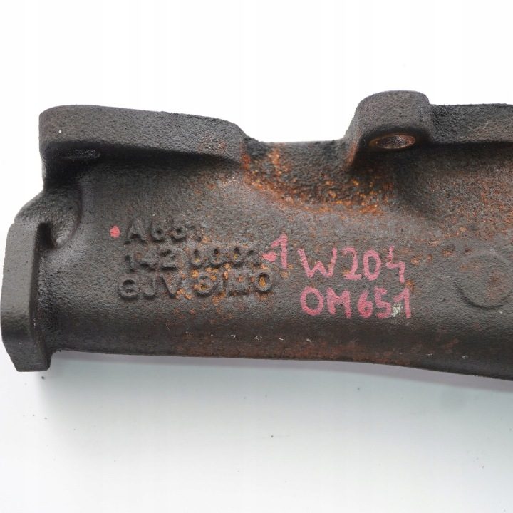 Выпускной коллектор Зонд Трубка EGR Mercedes 2.2 дизель, фото 10