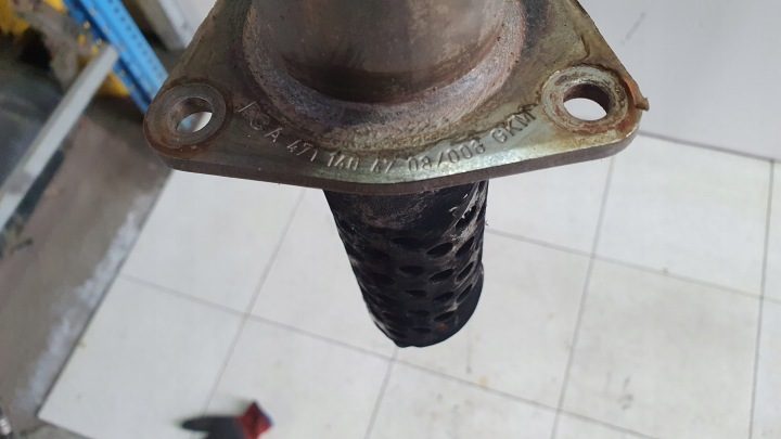 Труба Выхлопных газов EGR Mercedes Actros MP 4 A4711404708, фото 4