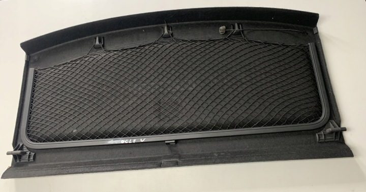 VW Volkswagen Golf V хэтчбек 5D задняя полка багажника, фото 2